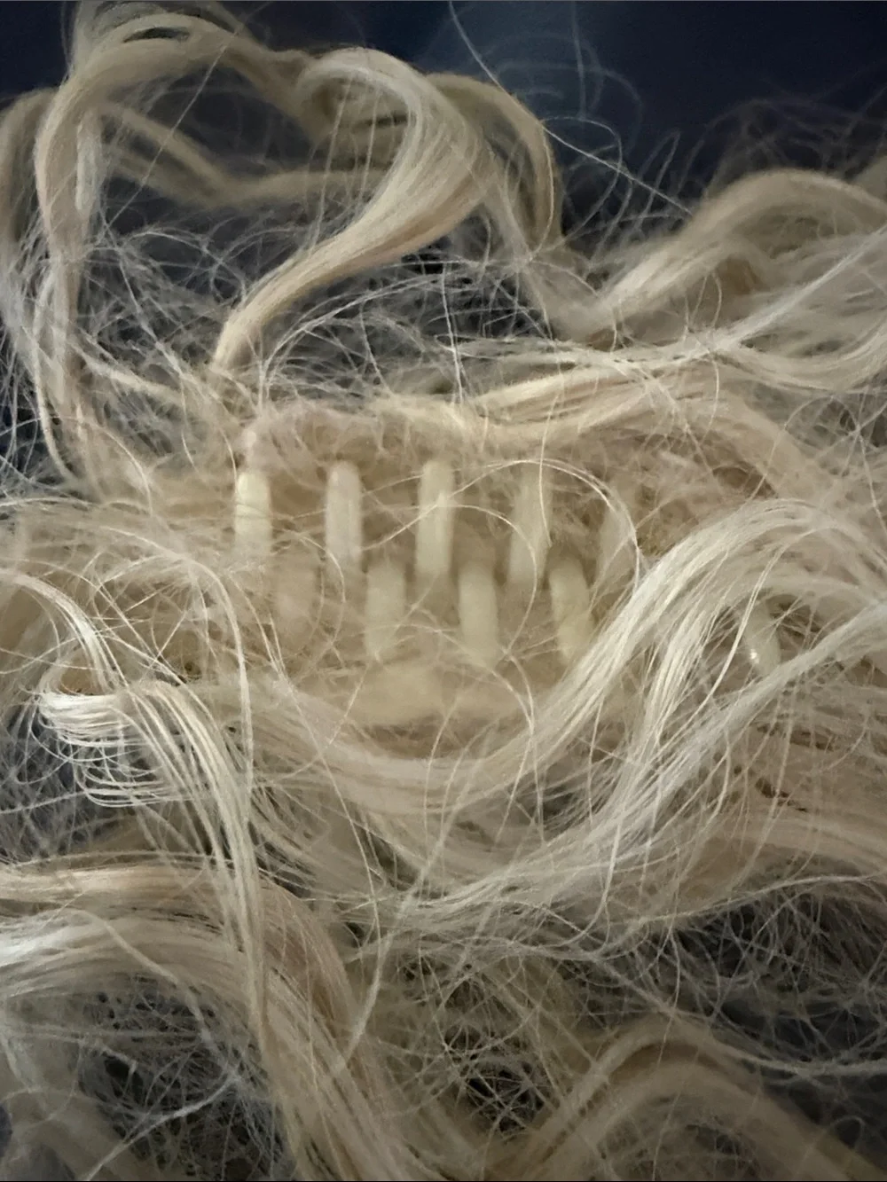 Blonde Curly Clip-In Hair Extension - Natural Wave